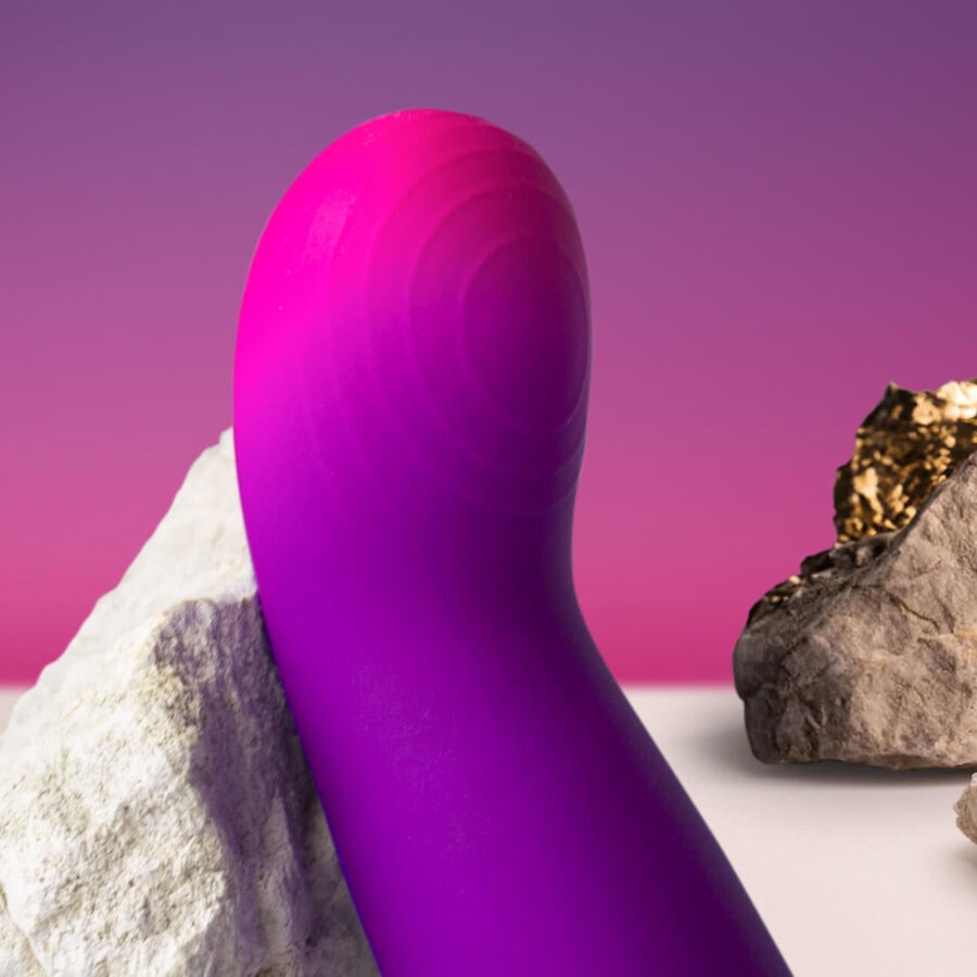 ROCKS-OFF - GLOW GIRL VIBE DISKRET LILLA G-PUNKTSVIBRATOR