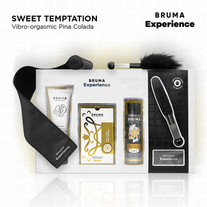 BRUMA XPERIENCE - VIBRO-ORGASMIC PINA COLADA SWEET TEMPTATION KIT