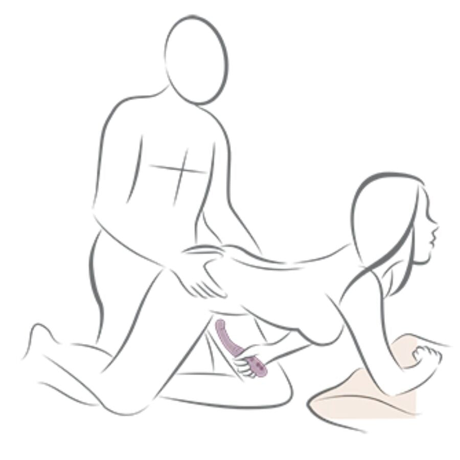 ROCKS-OFF - GEMINI DOBBELVIBRATOR G-PUNKTS KLITORISSTIMULATOR LILLA