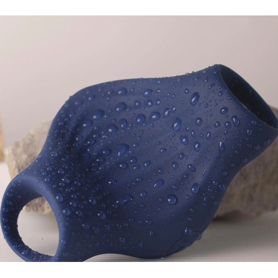 ROCKS-OFF - PALM BLÅ FLEKSIBEL VIBRATOR MASTURBATOR