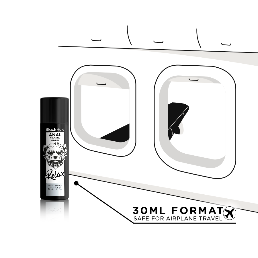 BLACK HOLE - ANAL RELAXING JOJOBA RELAX SILIKONBASE 30 ML