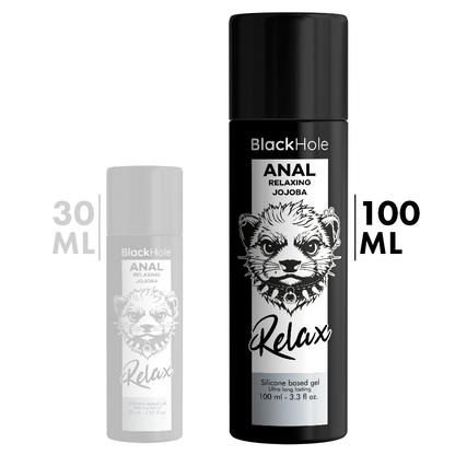 BLACK HOLE - ANAL RELAXING JOJOBA RELAX SILIKONBASE 100 ML
