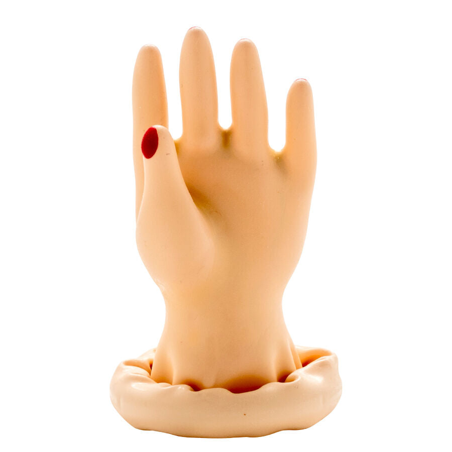 KONDOMERI - HÅNDMALTE NYHETSKONDOMER HÅNDMODELL 1