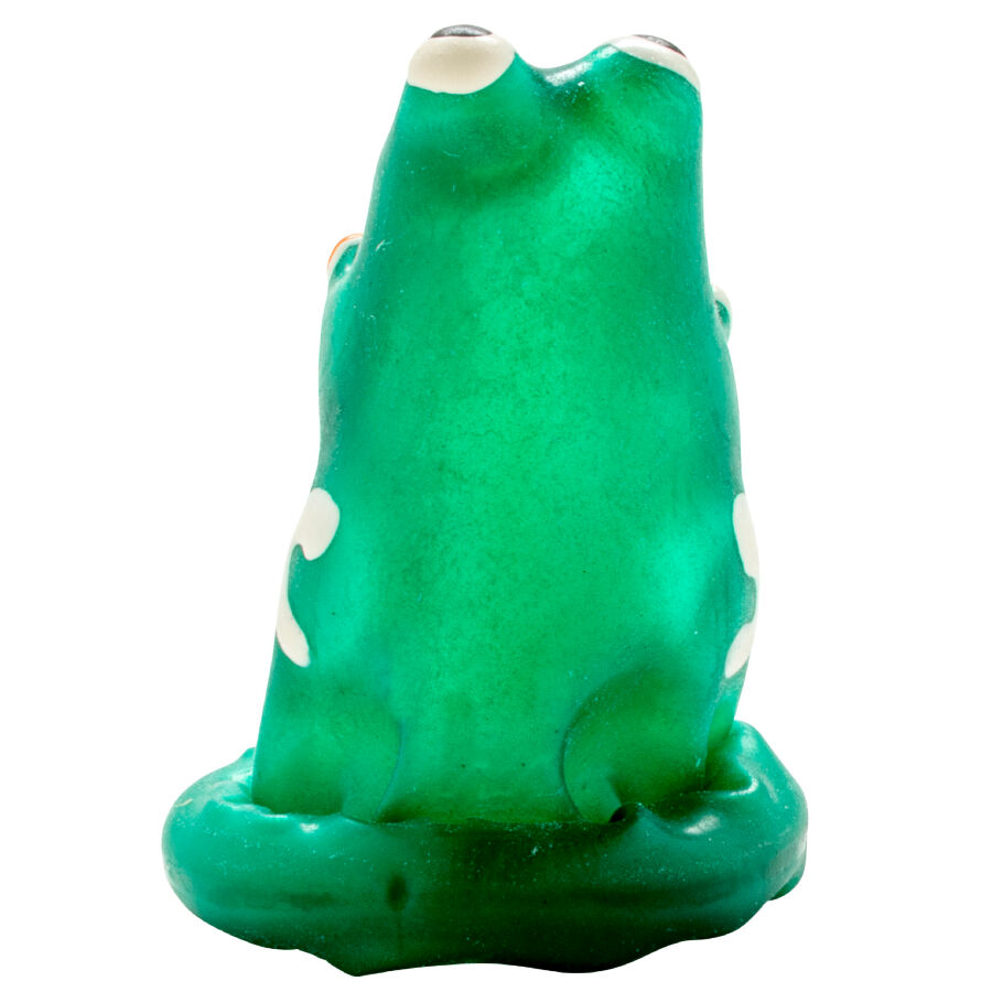 CONDOMERIE - HANDPAINTED NOVELTY CONDOMS FROG MODEL 1