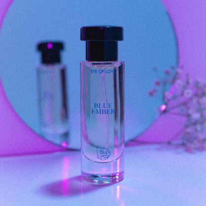 KJÆRLIGHETSØYE - BLOOM MALE INDICA PARFYM BLÅ GLØD 30 ML