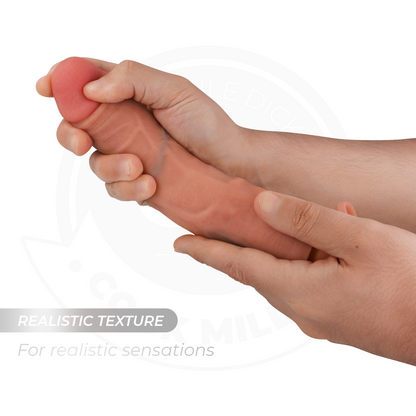 COCK MILLER - HYPER-REALISTIC DILDO WITH SUCTION CUP AND THRUSTING WITH REMOTE CONTROL 21.5 CM