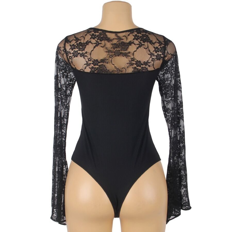 SUBBLIME - TEDDY FLORAL PATTERN LONG SLEEVE L/XL