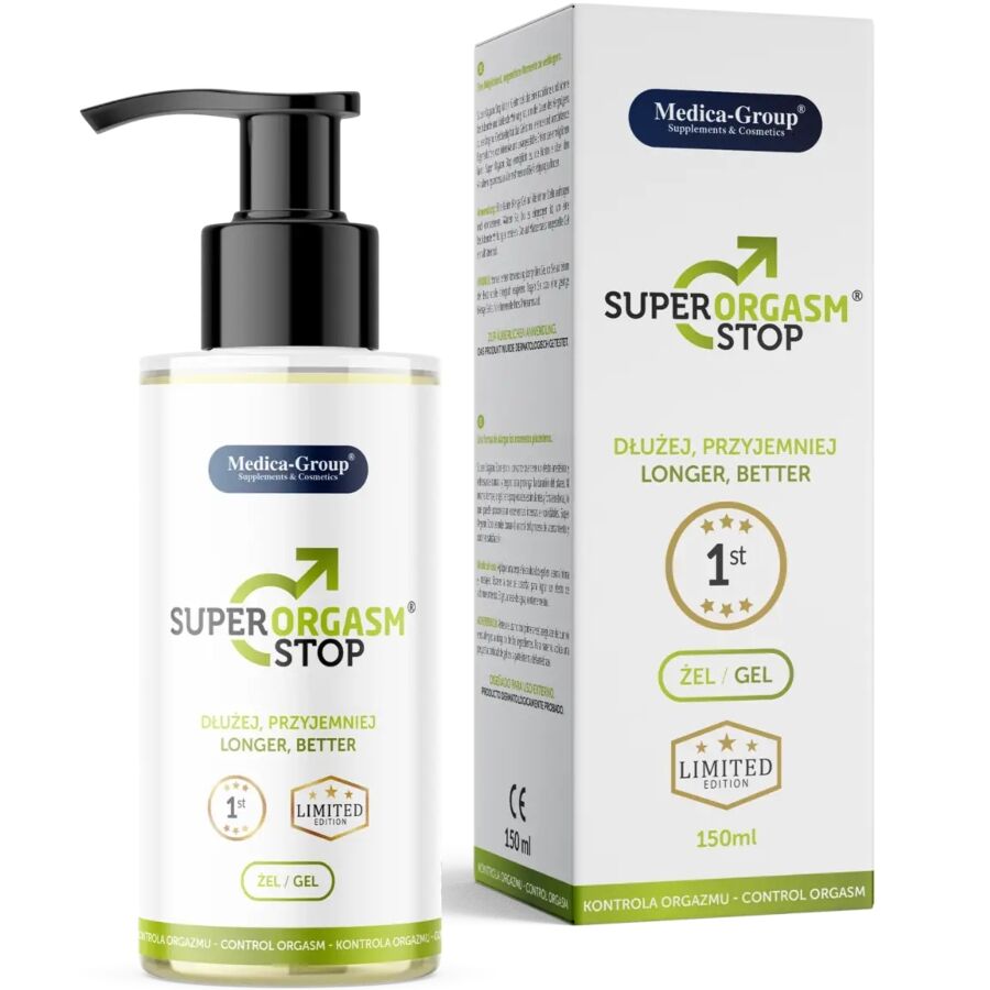 MEDICA GROUP - SUPER ORGASM STOP INTIMGEL FOR MENN 150 ML