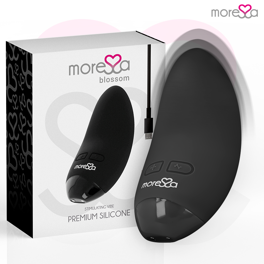MORESSA - BLOSSOM SVART VIBRATOR