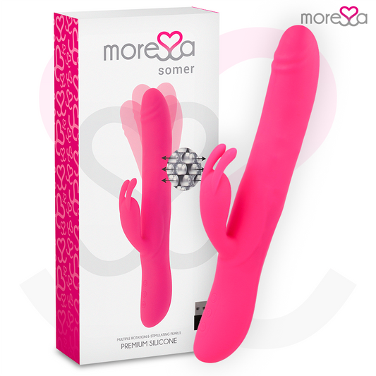 MORESSA - SOMER PREMIUM VIBRATOR WITH MULTIPLE ROTATION