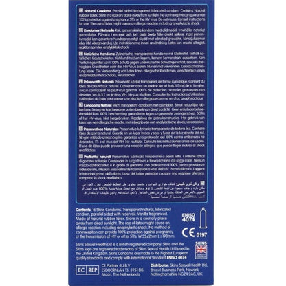SKINS - NATURLIGE PREMIUM KONDOMER PAKKE 16