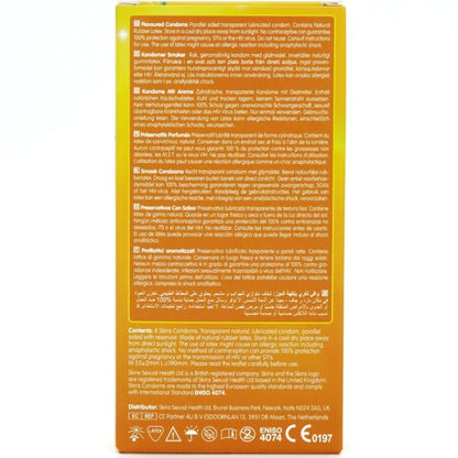 SKINS - BANANA PREMIUM KONDOMER PAKKE 8