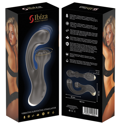 IBIZA - VIBRATING & ROTATING STIMULATOR