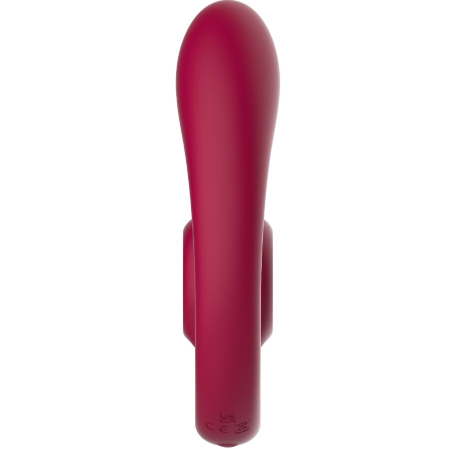 SNAIL VIBE - GIZI DUO COUPLES STIMULATOR REMOTE CONTROL BURGUNDY