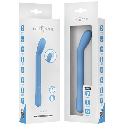 INTENSE - KARLIE RECHARGEABLE G-SPOT STIMULATOR BLUE