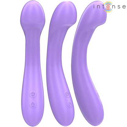 INTENSE - BECKY VIBRATOR 19 CM OPPVARMBAR 7 VIBRASJONER LILLA