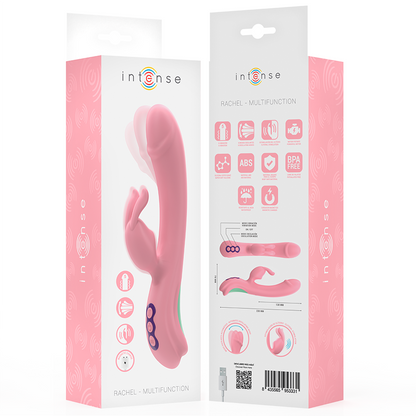 INTENSE - RACHEL RABBIT VIBRATOR 5 VIBRATIONS PINK