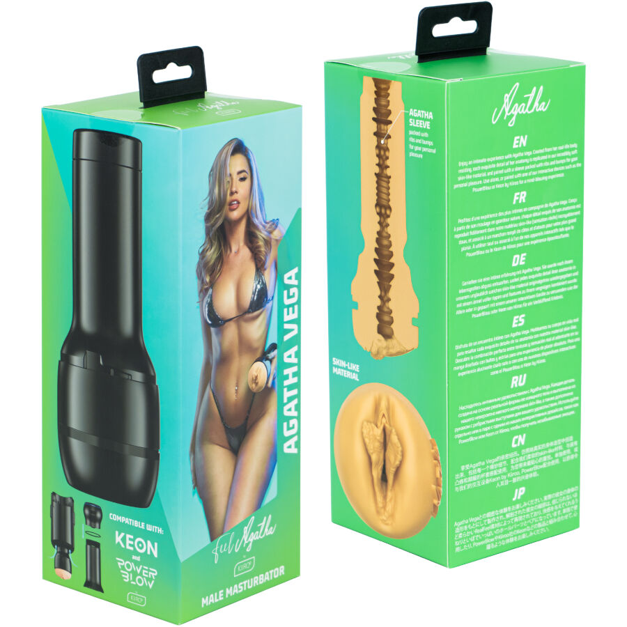 KIIROO - FØL AGATHA VEGA MASTURBADOR STARS-KOLLEKSJONEN