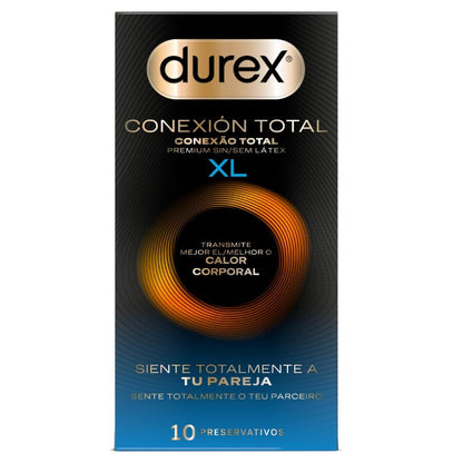 DUREX - TOTAL CONNECTION XL ULTRA FINE PLUS LATEKSFRI 10 ENHETER