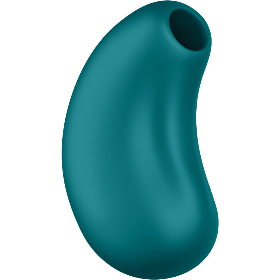FUN FACTORY - CHERIE DOUBLE AIR PULSE VIBRATOR BOTTLE GREEN