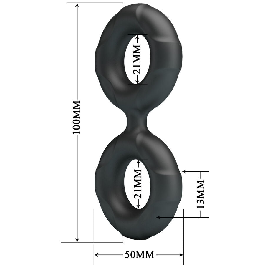 CRAZY BULL - RADWAN DOBBEL SILIKONRING MODELL 19