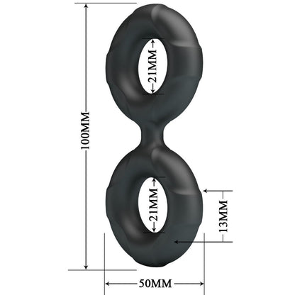 CRAZY BULL - RADWAN DOBBEL SILIKONRING MODELL 19