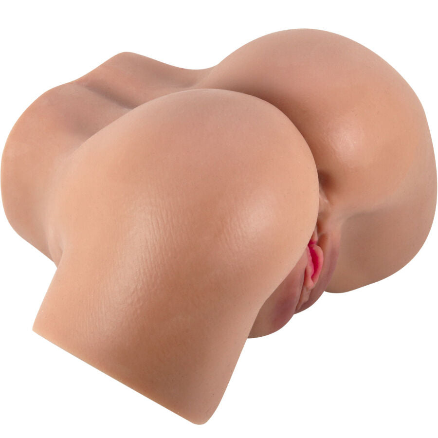 CRAZY BULL - HAILEY VIBRATOR RUMPE MED REALISTISK VAGINA OG ANUS KONTROLL FJERNBEKONTROLL