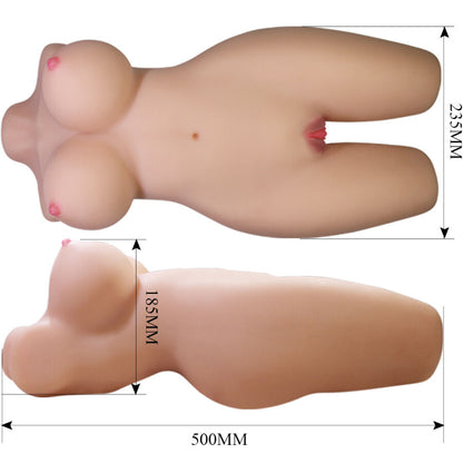 CRAZY BULL - MIA REALISTIC FEMALE TORSO VAGINA AND ANAL 8.5 KG