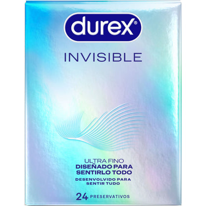 DUREX - ULTRA THIN INVISIBLE CONDOMS 24 UNITS
