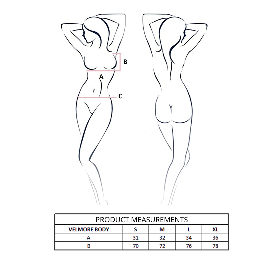 PASSION - VELMORE BODY VIOLET L/XL