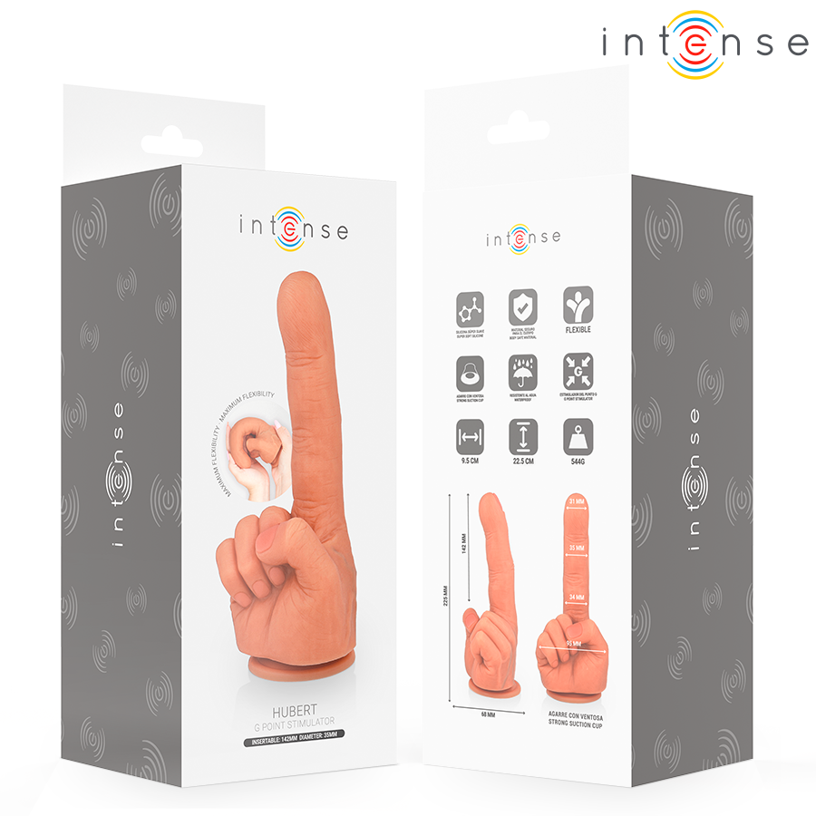 INTENS - HUBERT G-PUNKTSSTIMULATOR FLEKSIBEL HÅND 14,2 CM