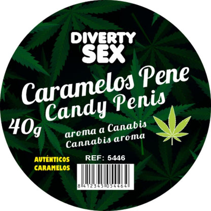 DIABLO GOLOSO - 20 CANNABIS AROMA PENIS GODTIS