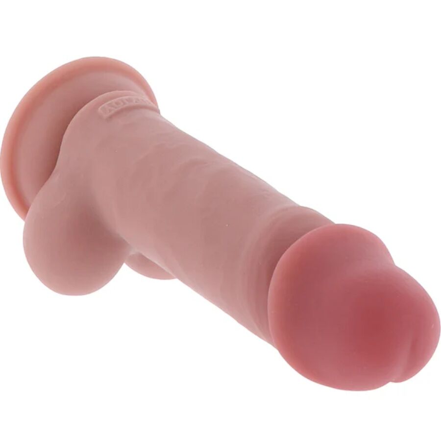 GET REAL - DELUXE REALISTIC PENIS WITH TESTICLES EXTRA THICK 17 CM