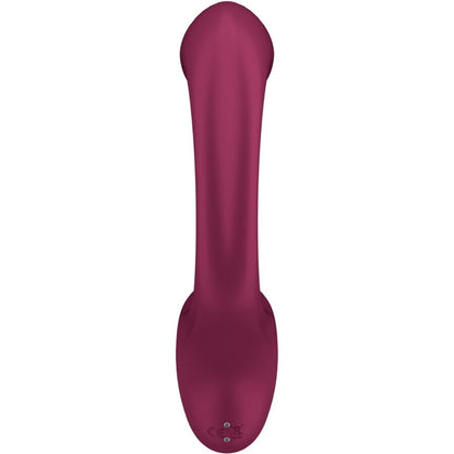 SATISFYER - G FOR GODDESS 2 KANINVIBRATORFLASKE BORDEAUX