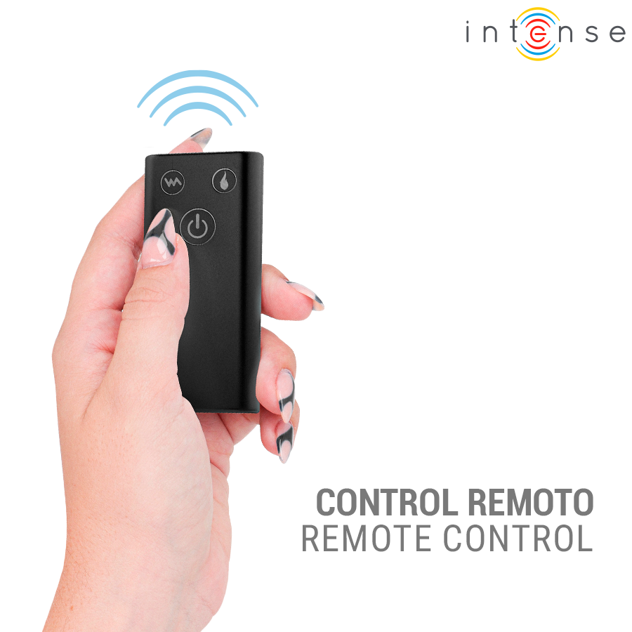 INTENS - CYNTHIA FJERNKONTROLLERT SKYVVIBRATOR MED VARME