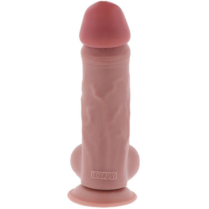 GET REAL - DELUXE REALISTIC PENIS WITH TESTICLES EXTRA THICK 23 CM