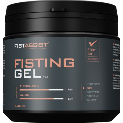 COBECO - FIST ASSIST FISTING GEL EKSTRA TYKK VANNBASERT 500 ML