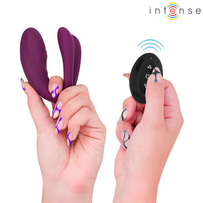 INTENS - SANDRA TAPPING OG VIBRASJONSKLEMMESTIMULATOR FJERNKONTROLL