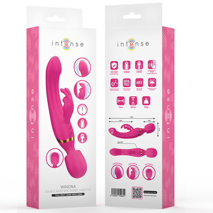 INTENSE - WINONA DOUBLE VIBRATOR RABBIT & WAND