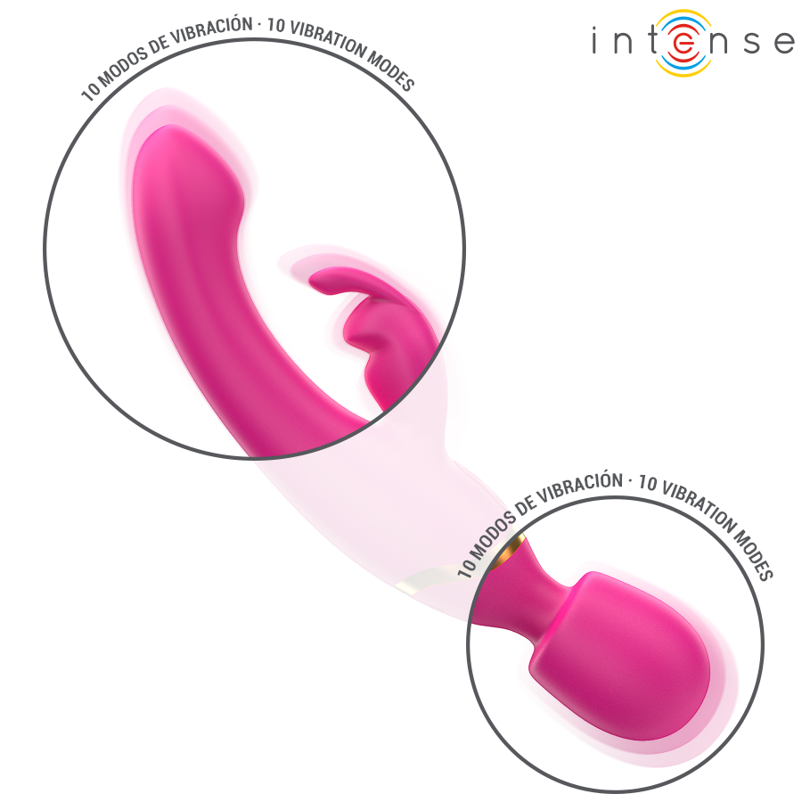 INTENSE - WINONA DOUBLE VIBRATOR RABBIT & WAND