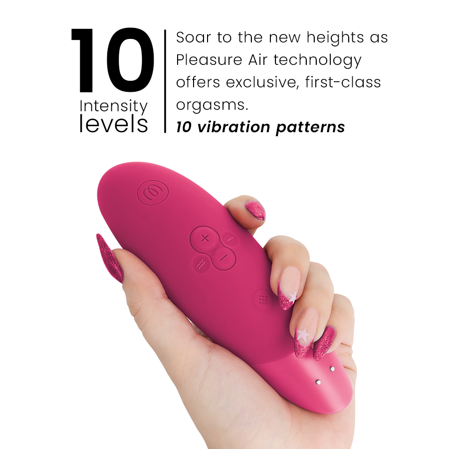 WOMANIZER - ENHANCE CLITORIAL STIMULATOR VIBRANT PINK