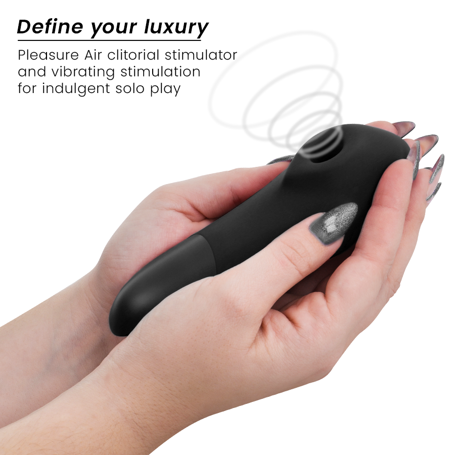 WOMANIZER - ENHANCE CLITORIAL STIMULATOR BLACK
