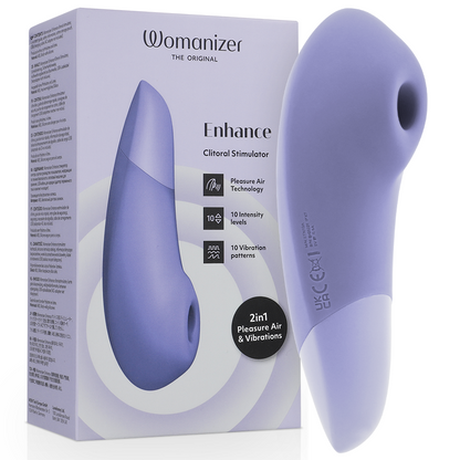 WOMANIZER - FORSTERKER KLITORISTIMULATOR LILA