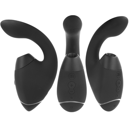 WOMANIZER - DUO NEXT DUAL CLITORAL & G-SPOT STIMULATOR BLACK