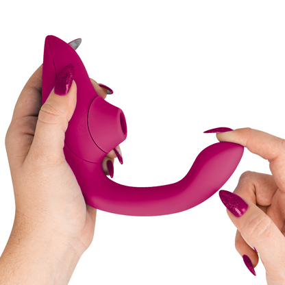 WOMANIZER - BLEND KANINVIBRATORSTIMULATOR LIVLIG ROSA