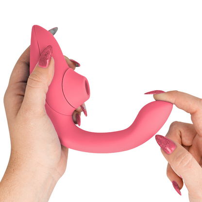WOMANIZER - BLEND KANINVIBRATORSTIMULATOR VIBRANT ROSA