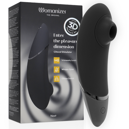 WOMANIZER - NESTE KLITORISTIMULATOR SVART