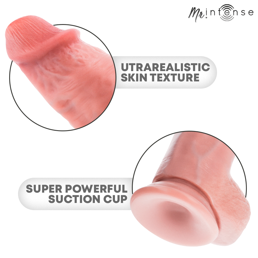 MR INTENSE - MEDIUM SPENCER SILIKON DILDO 23 CM -Ø- 5,7 CM