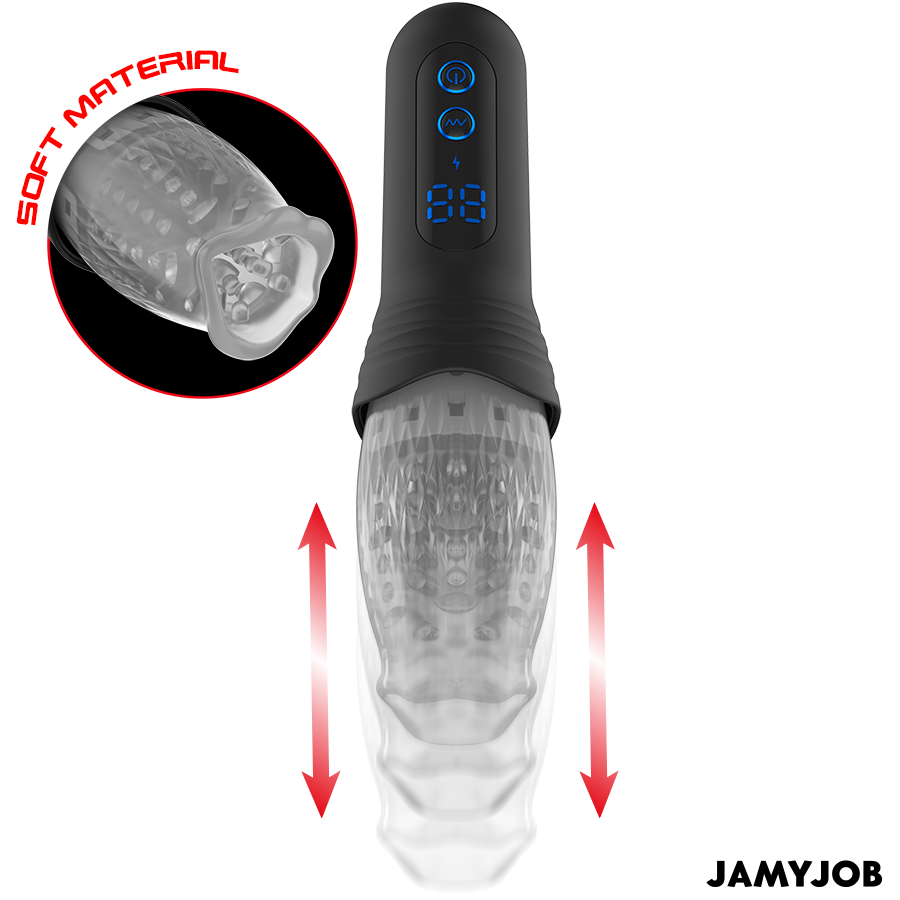 JAMYJOB - SPINJOB 2.0 MASTURBATOR WITH THRUSTING AND ROTATION
