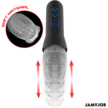 JAMYJOB - SPINJOB 2.0 MASTURBATOR WITH THRUSTING AND ROTATION